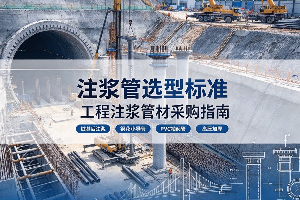 盐都注浆管选型标准