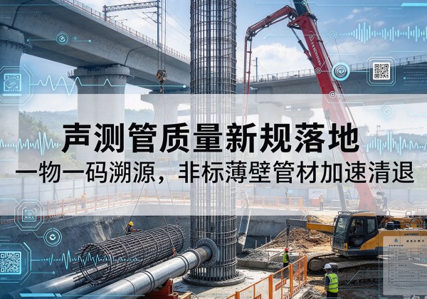 盐都声测管质量新规落地，一物一码溯源，非标薄壁管材加速清退